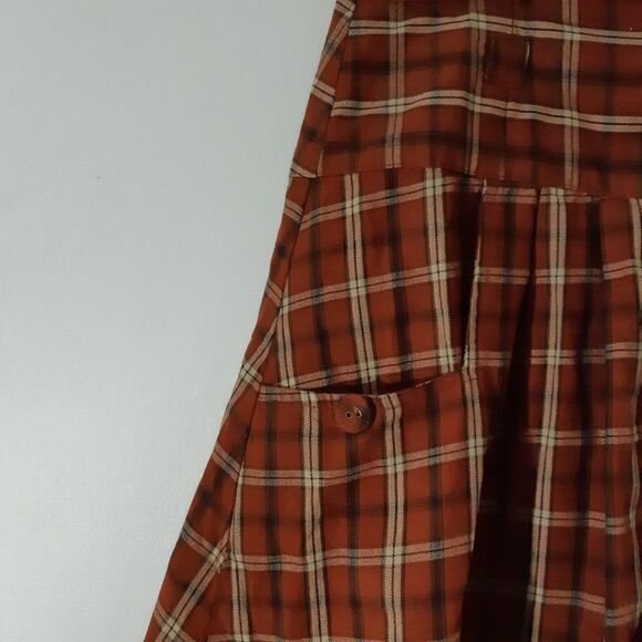 Zara Plaid Flannel Mini Skirt - Picture 4 of 7